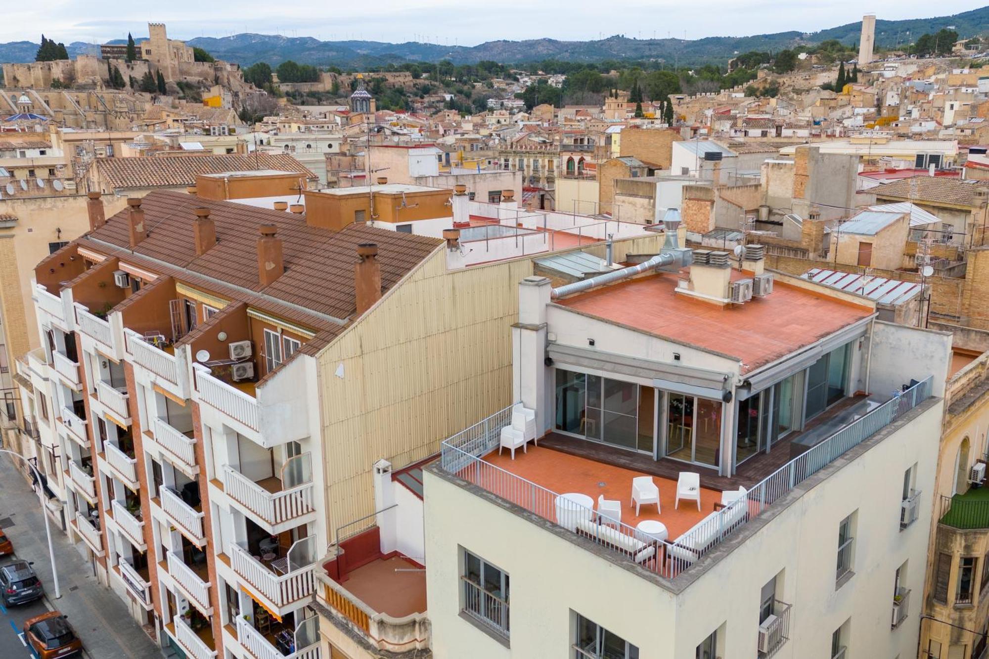 Appartamento Atic La Llotja Tortosa Esterno foto